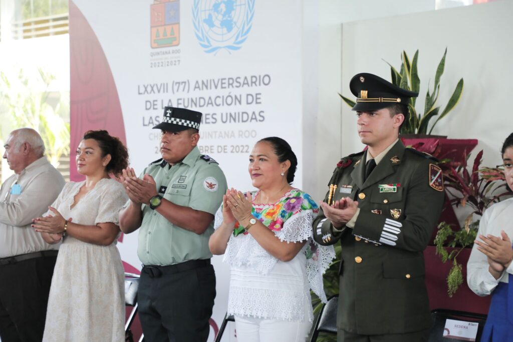 Ceremonia C Vica Por El Lxxvii Aniversario De La Fundaci N De Las