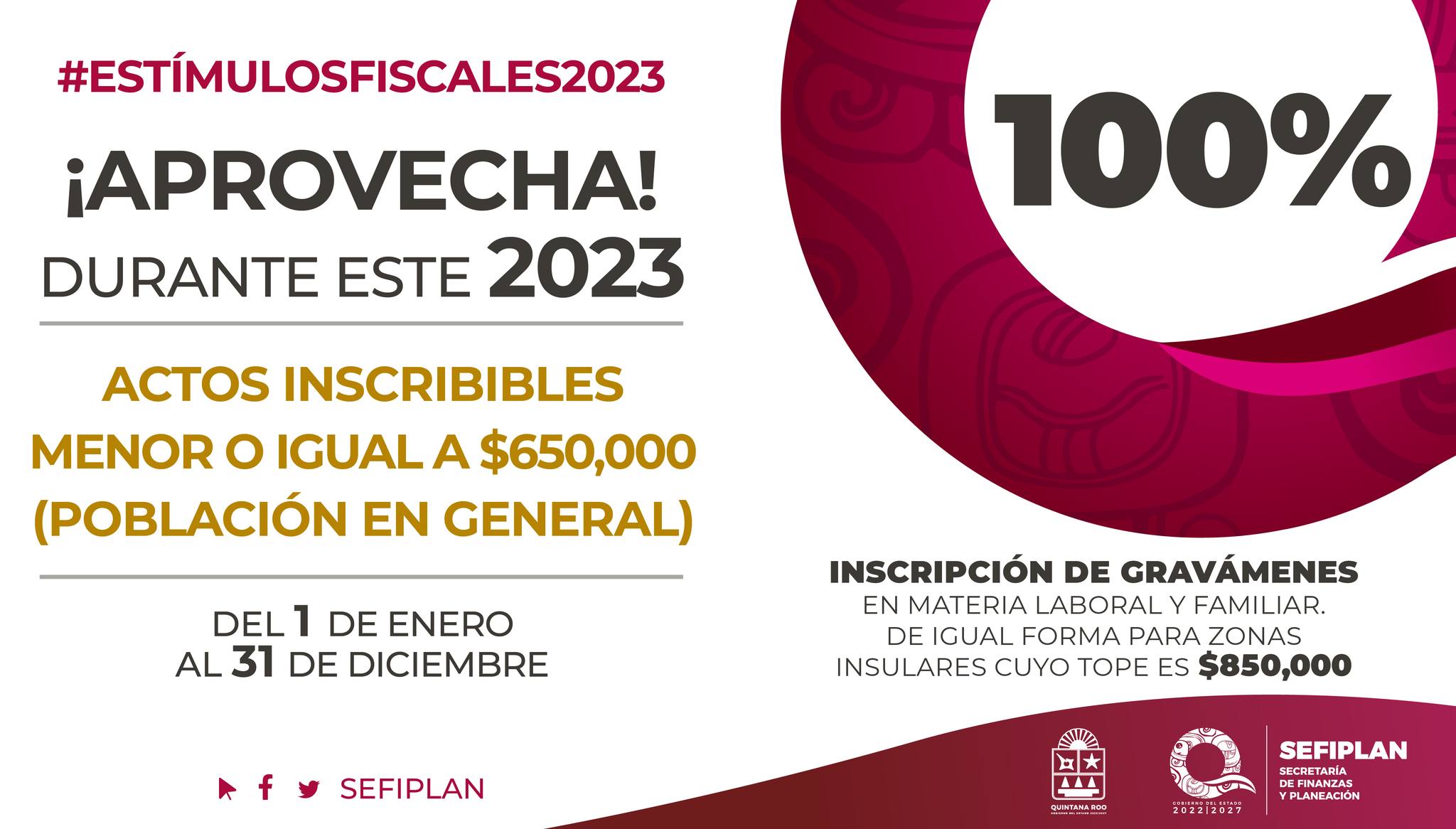 Estímulos Fiscales 2023 Código Rojo