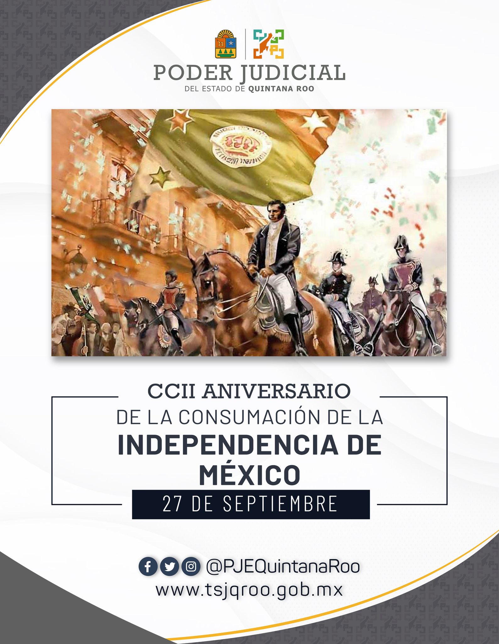 27 De Septiembre Ccii 202 Aniversario De La ConsumaciÓn De La Independencia De MÉxico 2592